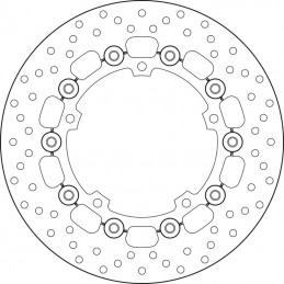 BREMBO Serie Oro Round Floating Brake Disc