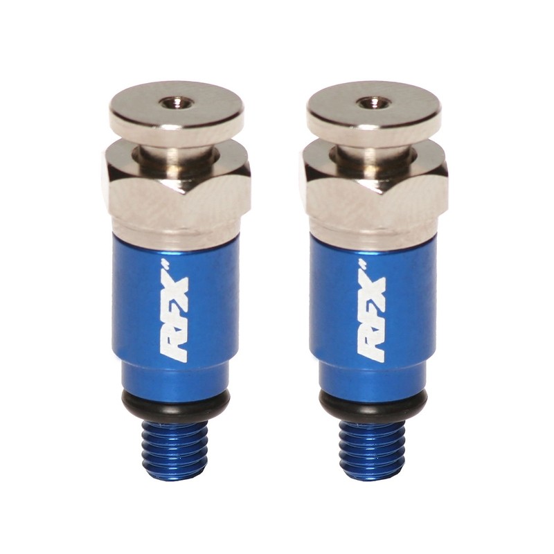 RFX Pro Fork Air Bleeders M5x0.8 (Blue) Kayaba/Showa