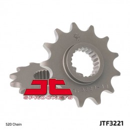 JT SPROCKETS Steel Standard Front Sprocket 3221 - 520