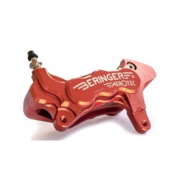 BERINGER Aerotec® Left Axial Brake Caliper 6 Pistons Ø27mm Red