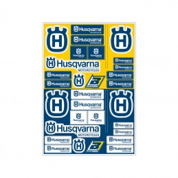 BLACKBIRD PVC Stickers Sheet - Husqvarna