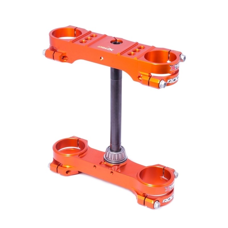 XTRIG ROCS Tech Triple Clamp Orange