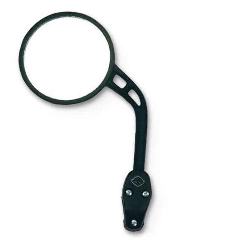 UFO Left Mirror Black (1pc)