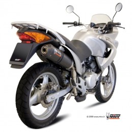 MIVV Oval Carbon Cap Slip-On Carbon Honda XL125 Varadero