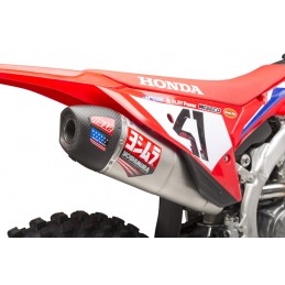 YOSHIMURA RS-12 Signature Series Full Exhaust System Stainless Steel/Carbon - Honda CRF250R