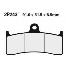 NISSIN Street /Off-Road Sintered Metal Brake pads - 2P-243ST