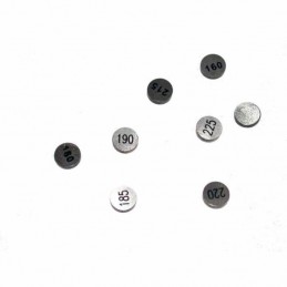TOURMAX Valve Shims Ø25mm - Set of 2 Each In Different Thicknesses