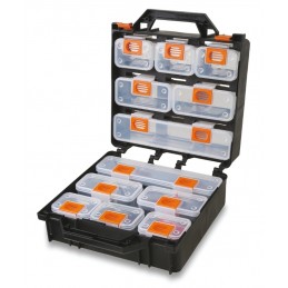 BETA Organizer Tool Case with 12 removable tote-trays