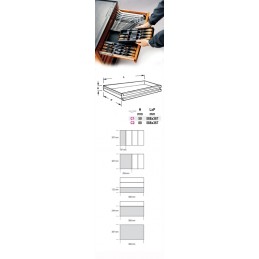 BETA Hard Thermoformed Tray with 2 Hammers + 2 Chisels