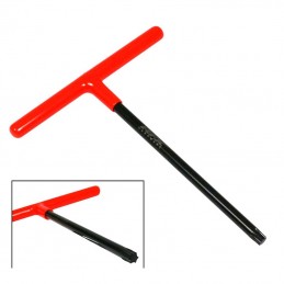 RFX Pro T-Bar (Black/Orange) Standard Reach with Rubber Handle - KTM T45 Torx head