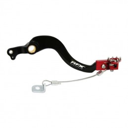 RFX Pro FT Rear Brake Lever (Black/Red) - Honda CRF250