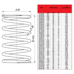 MALOSSI Heavy-duty Compression Spring Honda FORZA 300