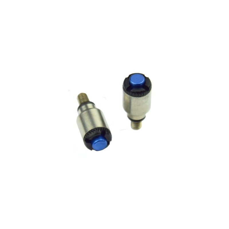 SCAR Fork Bleeder Valves Blue M4x0,7mm WP/Marzocchi/Öhlins Forks