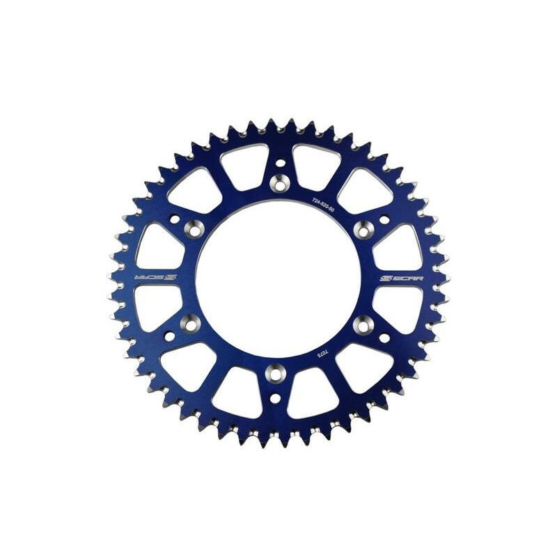 SCAR Aluminium Ultra-Light Self-Cleaning Rear Sprocket SRS520 - 428