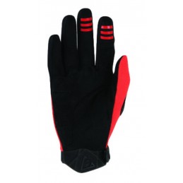 ANSWER Peak Solid youth gloves - red/black