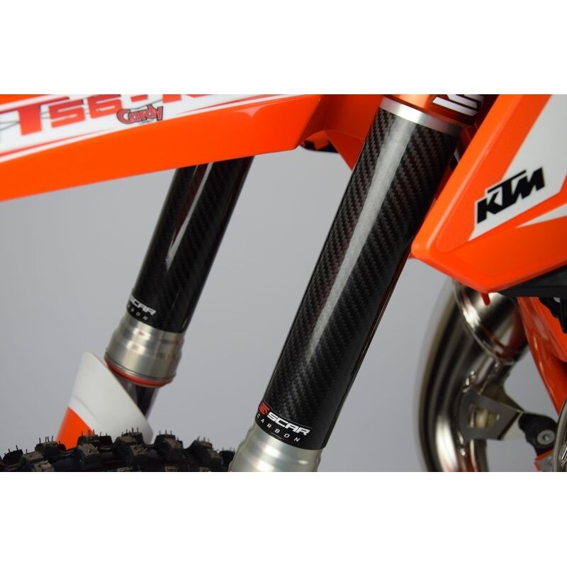 SCAR Fork Guards Carbon 220X45mm