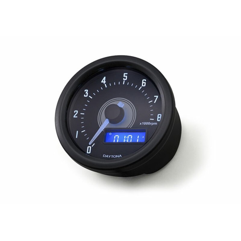 LSL Daytona RPM Counter Black