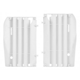 POLISPORT Radiator Louvers White Honda CRF250R