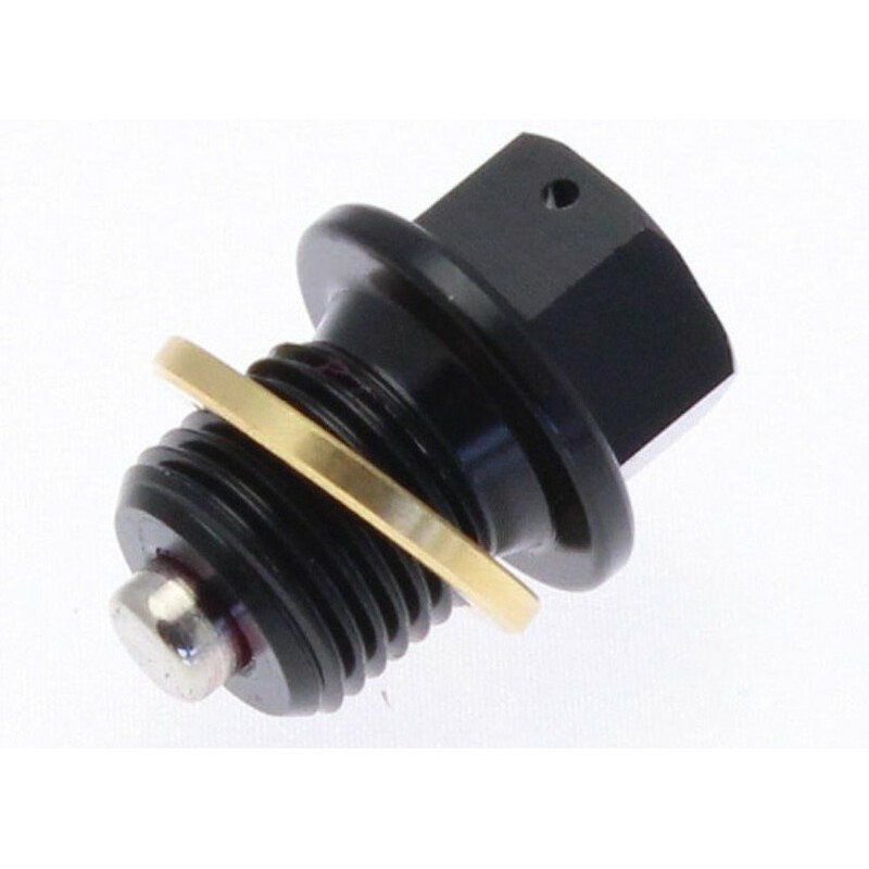 TECNIUM Magnetic Oil Drain Plug - Aluminium Black M16x1,5x14