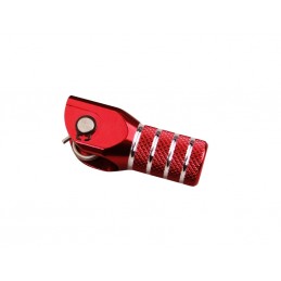 SCAR Shift Lever Matte Black/Red Endpiece