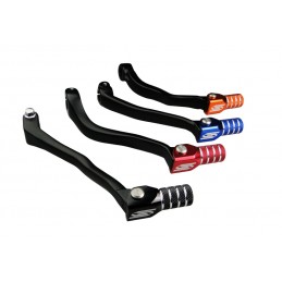 SCAR Shift Lever Matte Black/Red Endpiece