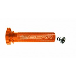 SCAR Throttle Tube Aluminium + Bearing Orange
