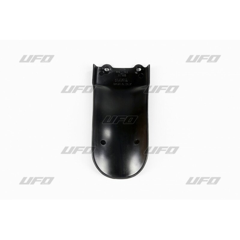 UFO Rear Shock Plate Black kawasaki KX85