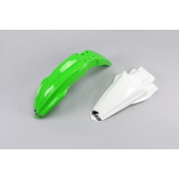 UFO Front/Rear Fender Kit OEM Color Kawasaki KX85