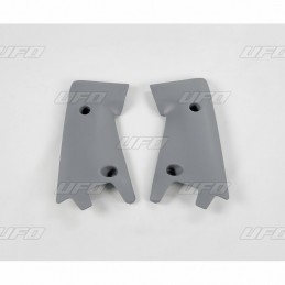 UFO Lower Radiator Covers Graphite Husqvarna WR/CR125/250