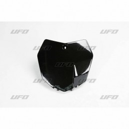 UFO Front Number Plate Black KTM