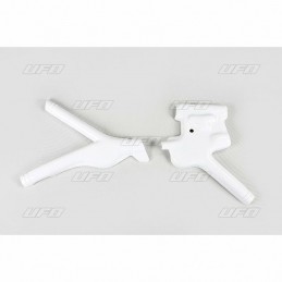 UFO Frame Guard White Honda XR600R