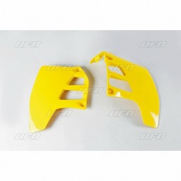 UFO Radiator Covers Yellow Suzuki RM125