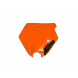 UFO Front Number Plate Orange KTM SX85