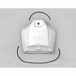 UFO Gas Tank Cover White Yamaha YZ450F