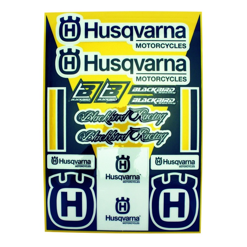 BLACKBIRD Stickers Kit Husqvarna