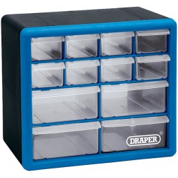 DRAPER Organisers with 12 Drawers