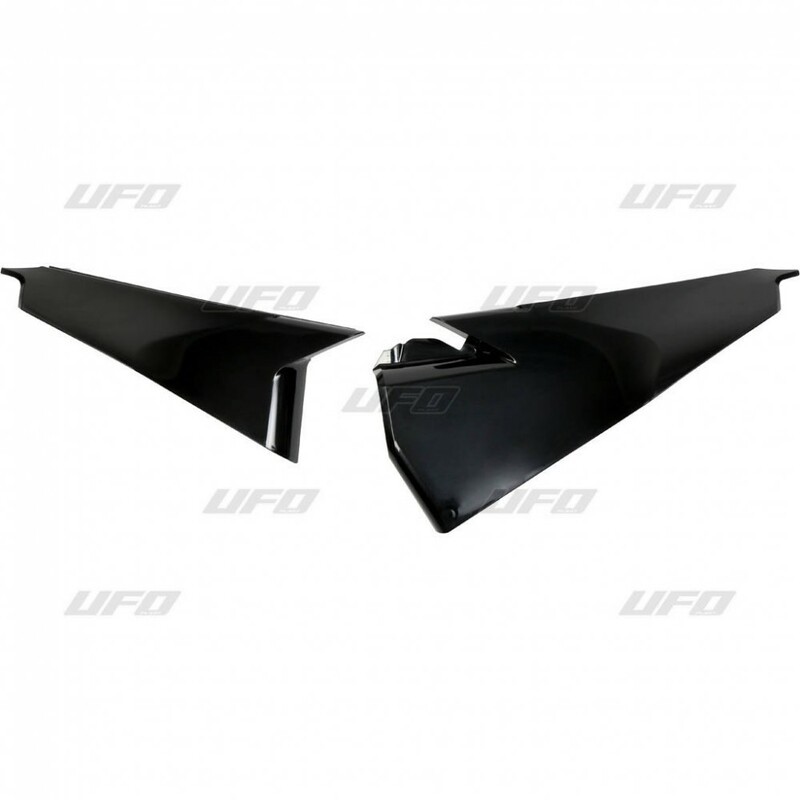 UFO Upper Side Panels Black Husqvarna FC/TC