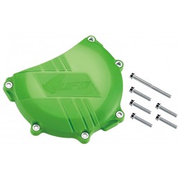 UFO Green Clutch Cover Protection Kawasaki KX450F