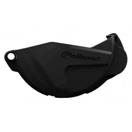 POLISPORT Clutch Cover Protection Black Honda CRF250R