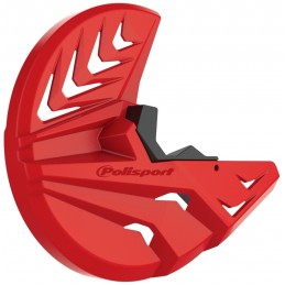 POLISPORT Front Disc Cover Red / Black