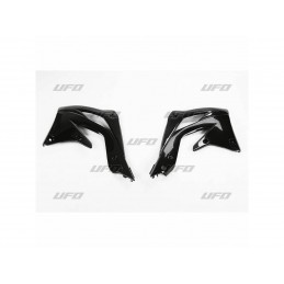 UFO Radiator Covers Black Kawasaki KX450F