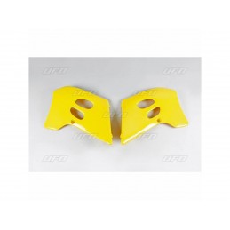 UFO Radiator Covers Yellow Suzuki RM125/250