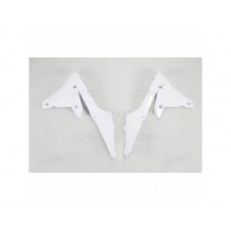 UFO Radiator Covers White Yamaha YZ250F/450F