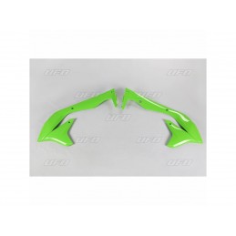 UFO Radiator Covers Green Kawasaki KX450F