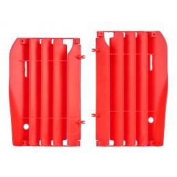 POLISPORT Radiator Louvers Red Honda CRF250R