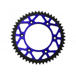 PBR Twin Color Rear Sprocket Blue/Black 48 Teeth Aluminium Ultra-Light Self-Cleaning Hard Anodized 520 Pitch Type 899