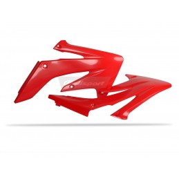 POLISPORT Radiator Covers Red Honda CRF250R