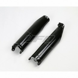 UFO Fork Guards Black Honda CRF250/450R