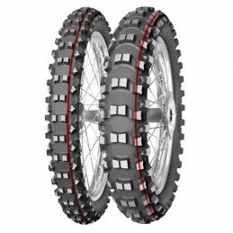 MITAS Tyre TERRA FORCE-MX SM - Soft To Medium - 90/90-21 M/C 54M TT red