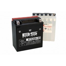 BS BATTERY Battery Maintenance Free with Acid Pack - BTX20A